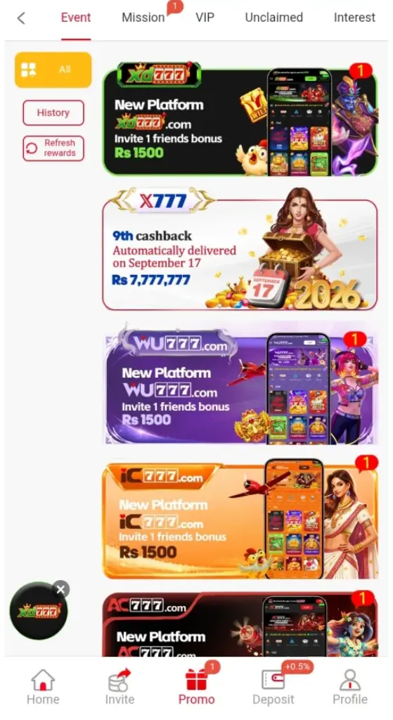 X777 Game Screenshot 3